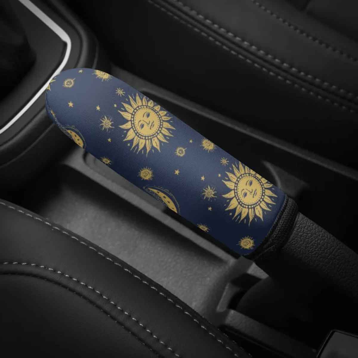 Whimsigoth Sun Moon Stars Car Seat Covers Full Set - sense forest