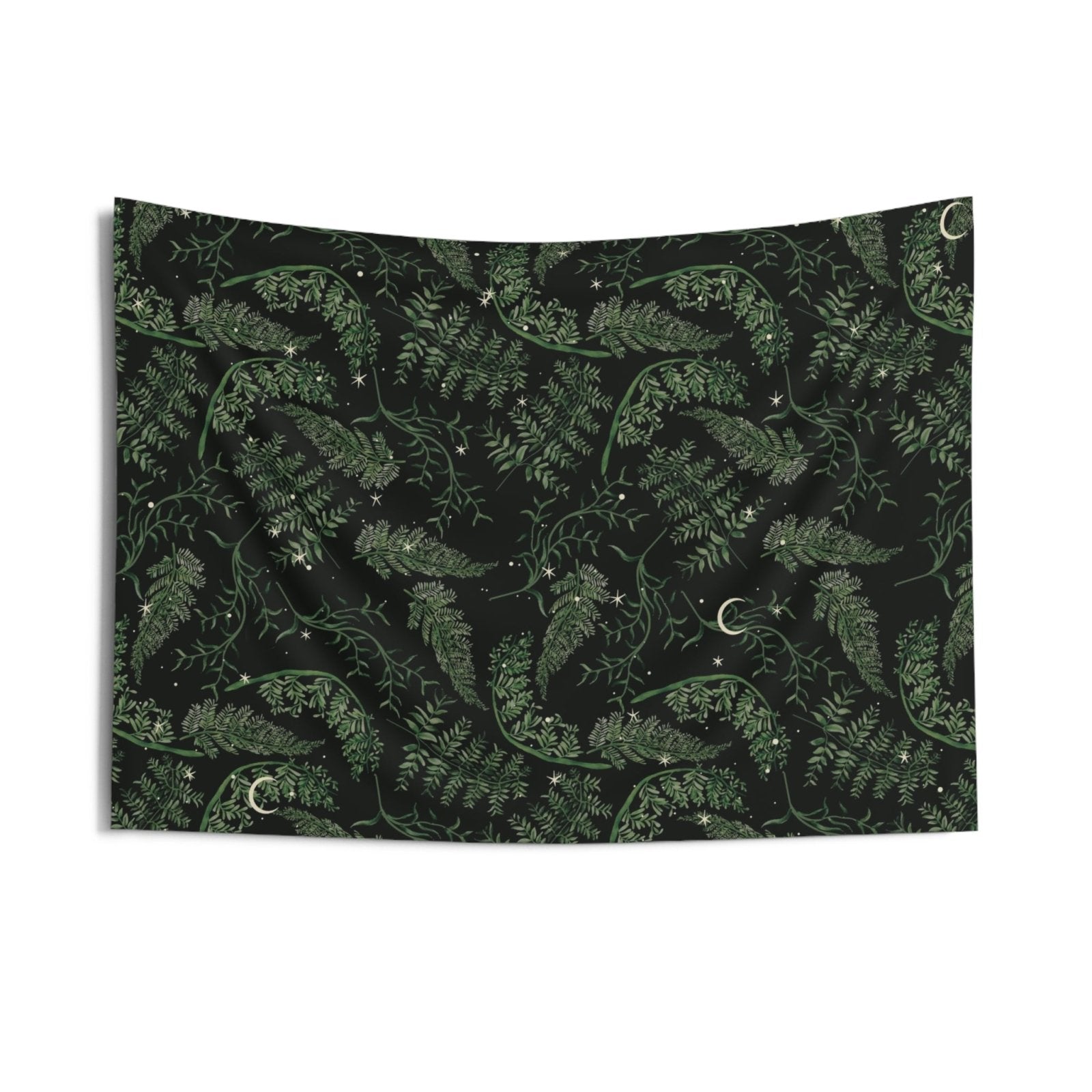 Whimsy Goth forest Celestial Moon wall tapestry - sense forest