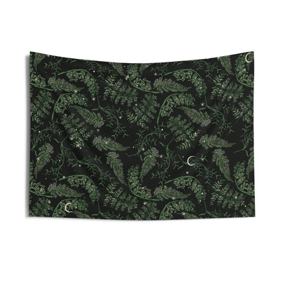 Whimsy Goth forest Celestial Moon wall tapestry - sense forest