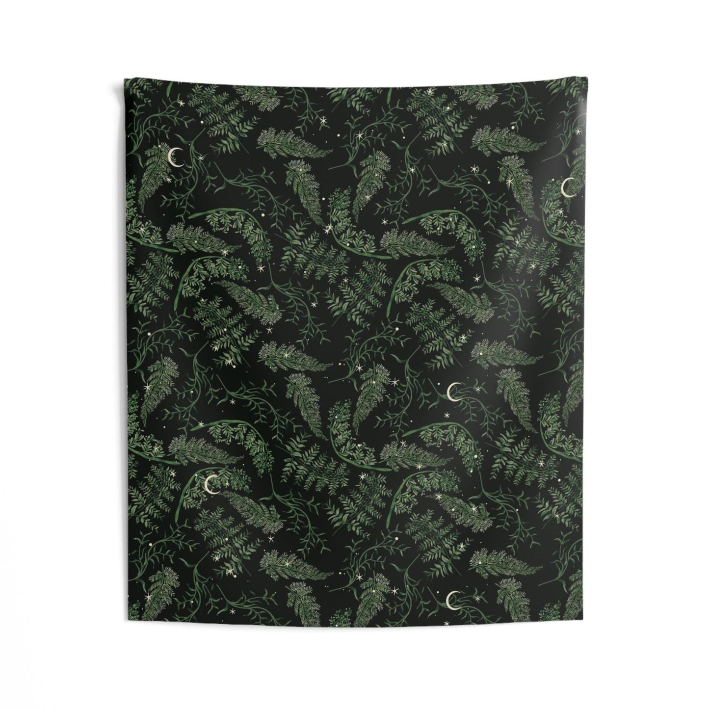 Whimsy Goth forest Celestial Moon wall tapestry - sense forest