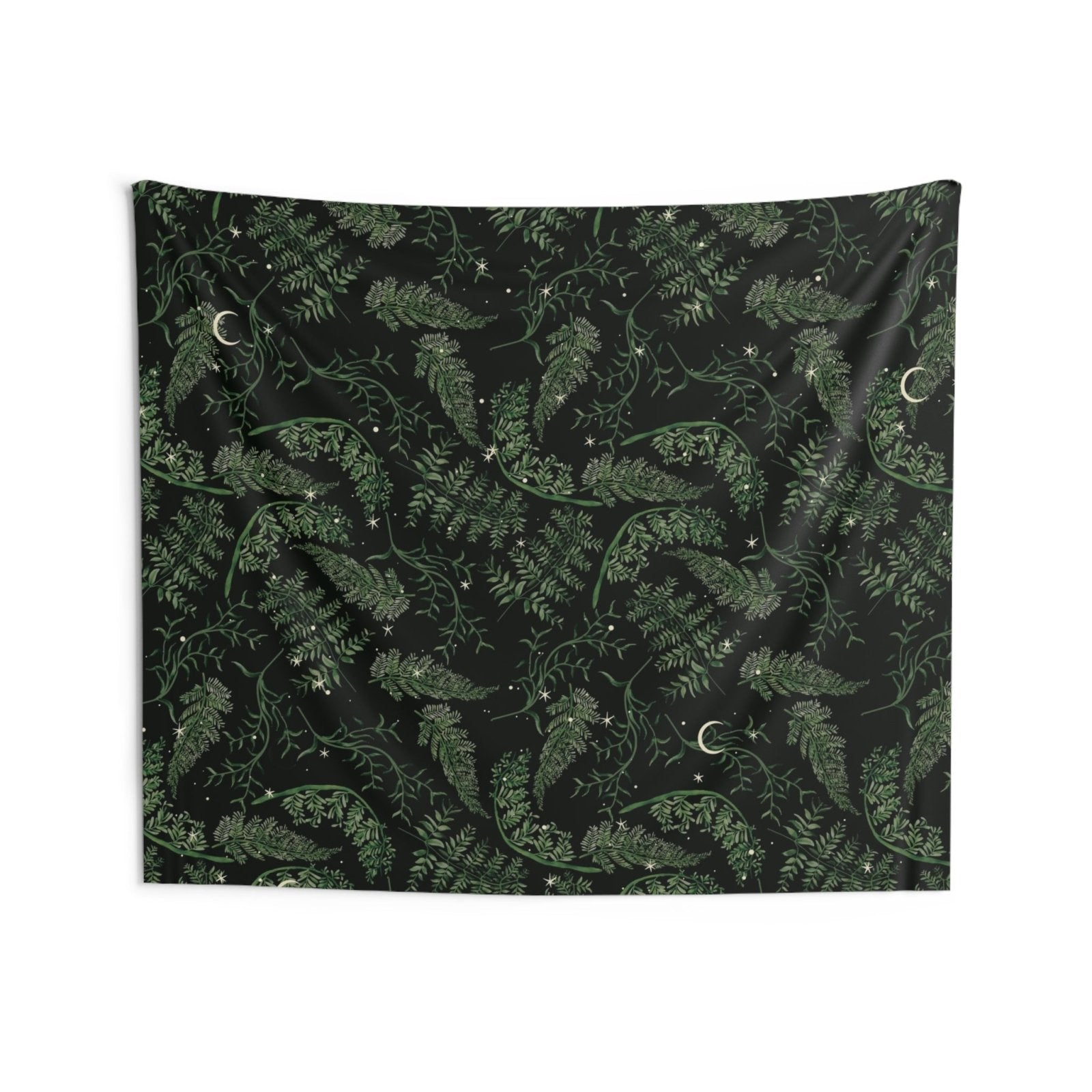 Whimsy Goth forest Celestial Moon wall tapestry - sense forest