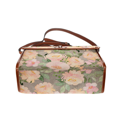 Nanny Rose Fairy Cottagecore retro Waterproof Canvas Satchel Bag