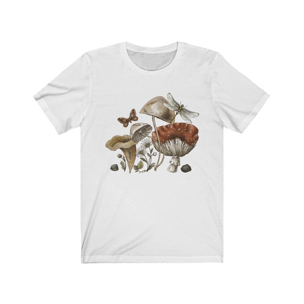 Magic Mushroom Forest Witch Tee