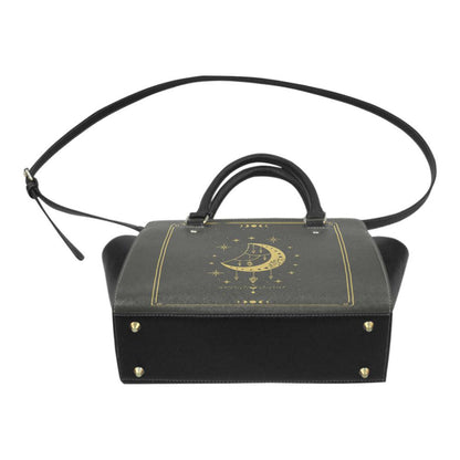 Moon phase Witch premium Classic Trapeze handbag with strap