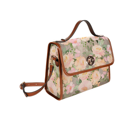 Nanny Rose Fairy Cottagecore retro Waterproof Canvas Satchel Bag