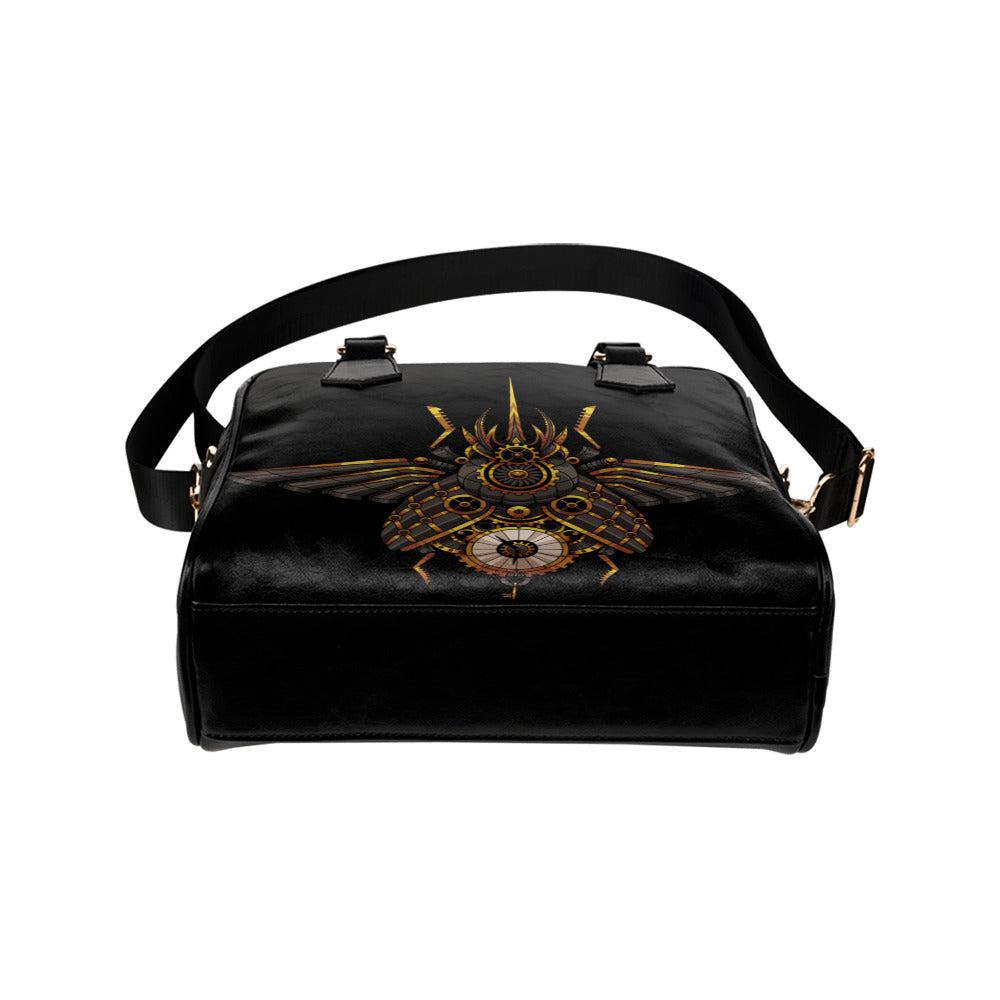 Steampunk beetle bowler bag Kawaii goth Shoulder Handbag