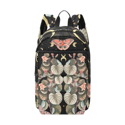 Boho witch Moth garden backpack Travel Backpack(Large Capacity