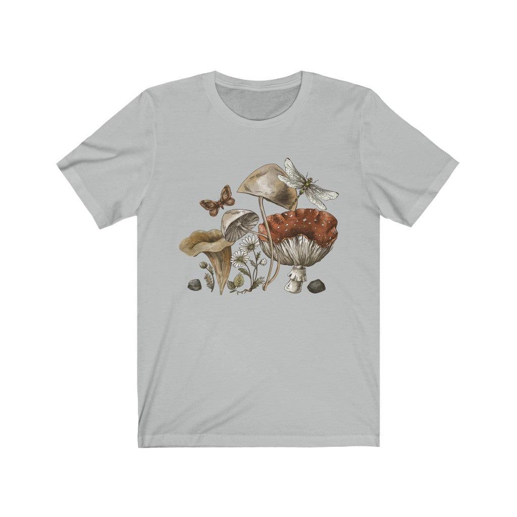 Magic Mushroom Forest Witch Tee