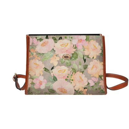 Nanny Rose Fairy Cottagecore retro Waterproof Canvas Satchel Bag