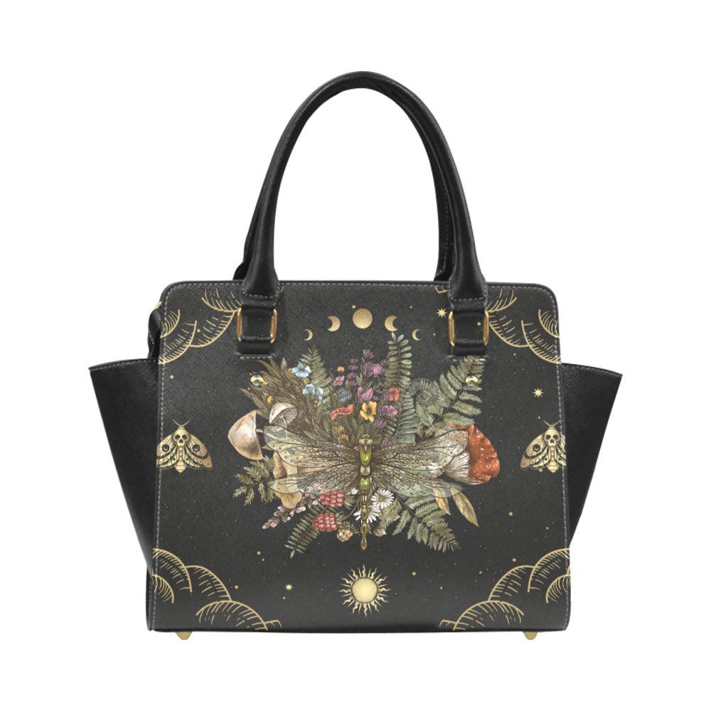 Mooncrest dragonfly premium Witch handbag Classic Shoulder Handbag