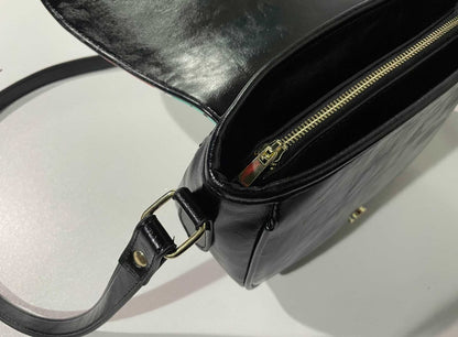 Amanita mushroom Forest cottagecore Classic Saddle Bag | Sense Forest - sense forest