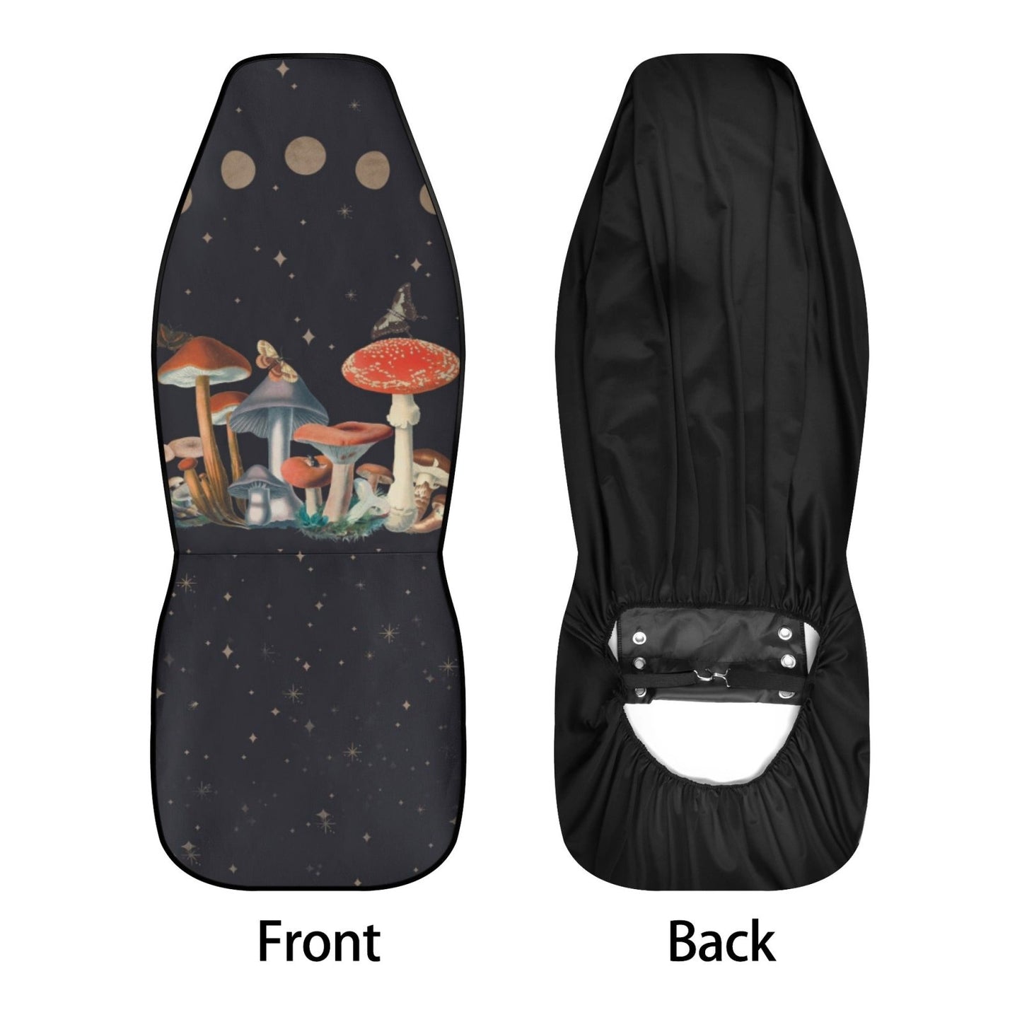 Amanita Mushroom Night Car Seat Cover Set | Sense Forest - sense forest