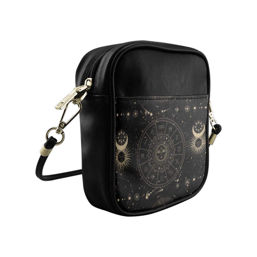 Astrology mini crossbody Sling witch Bag - sense forest