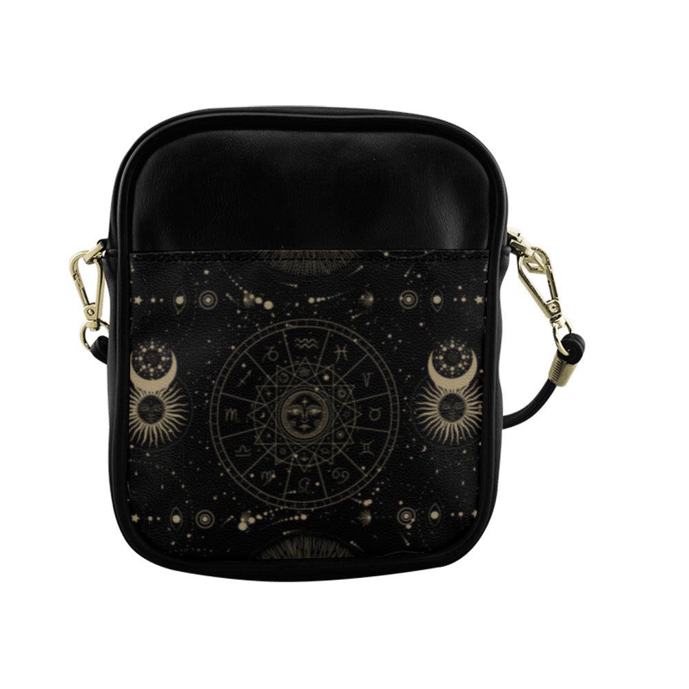 Astrology mini crossbody Sling witch Bag - sense forest