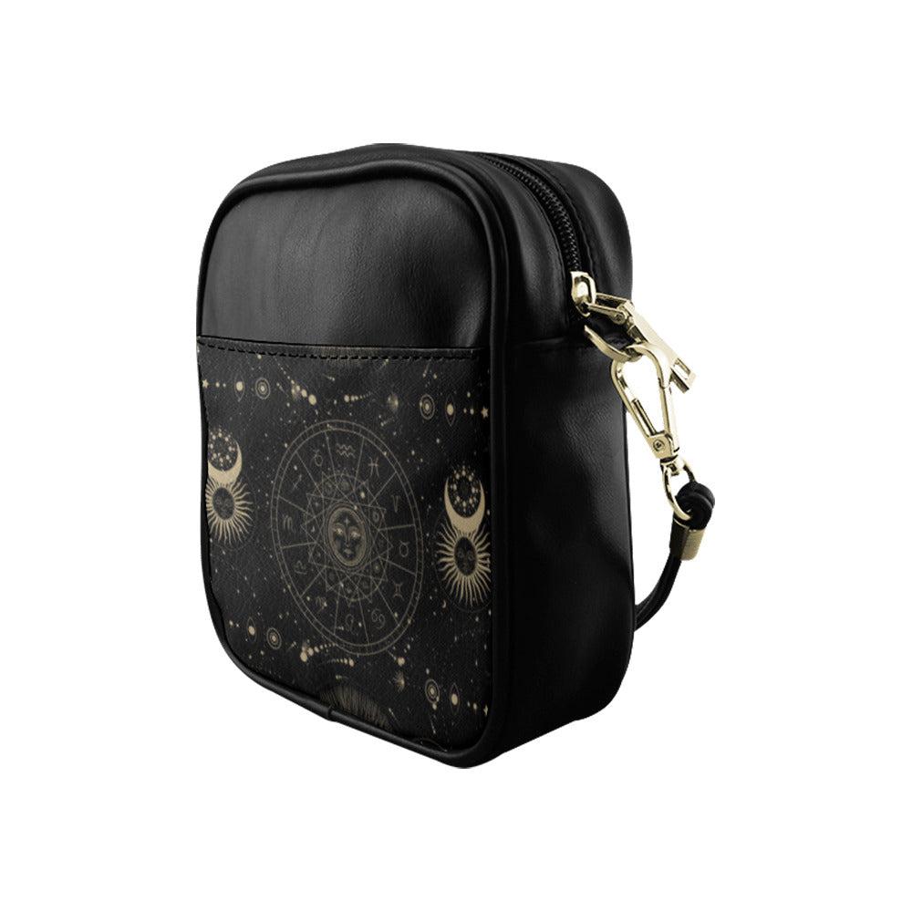 Astrology mini crossbody Sling witch Bag - sense forest