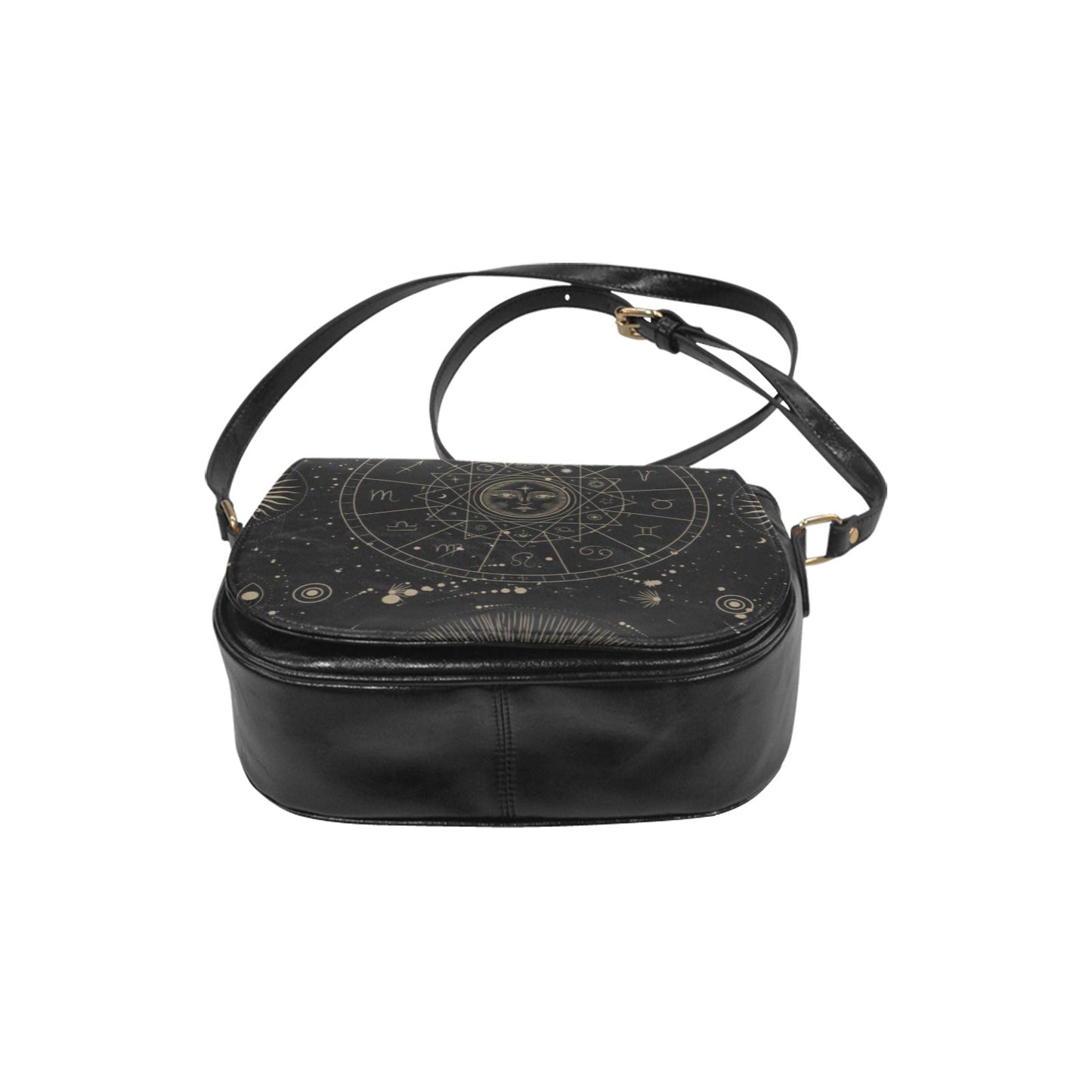 Astrology witch Vegan leather saddle bag | Sense Forest - sense forest