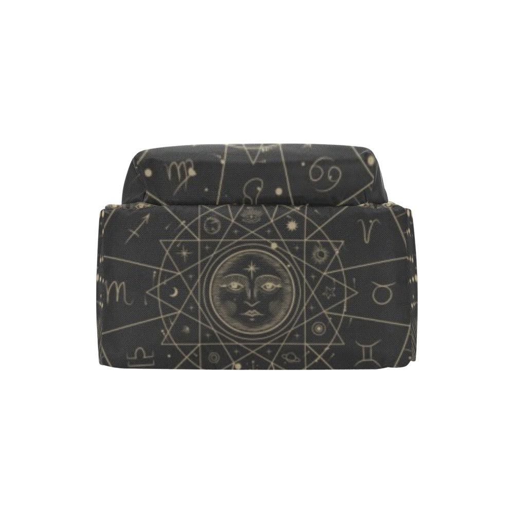 Astrology witchy skater backpack Travel day pack - sense forest