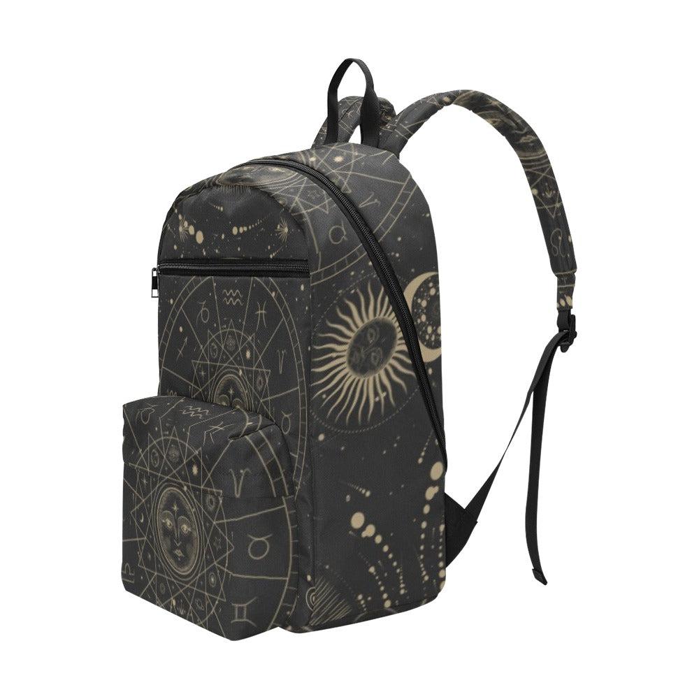 Astrology witchy skater backpack Travel day pack - sense forest