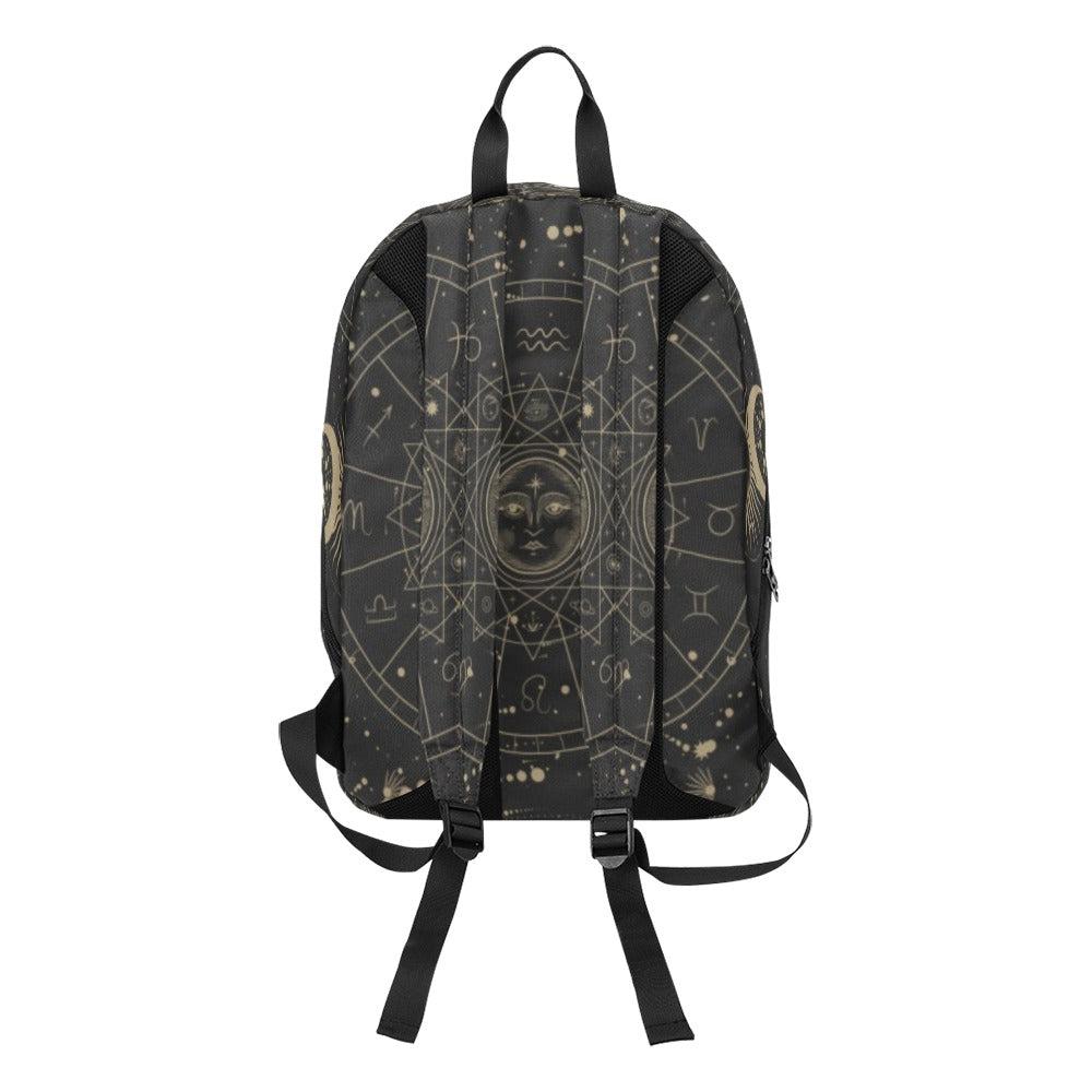 Astrology witchy skater backpack Travel day pack - sense forest