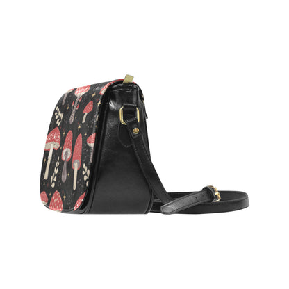 Red Magic mushroom cute saddle bag