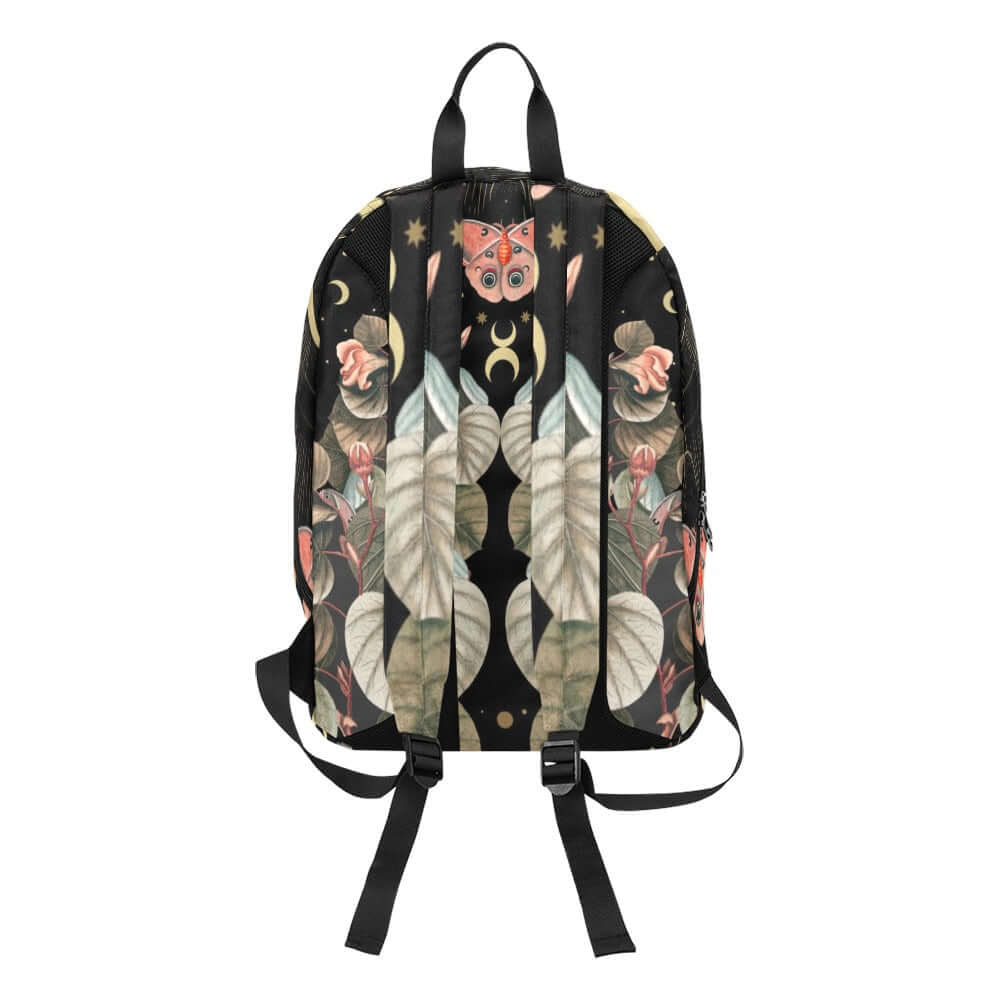 Boho witch Moth garden backpack Travel Backpack(Large Capacity - sense forest