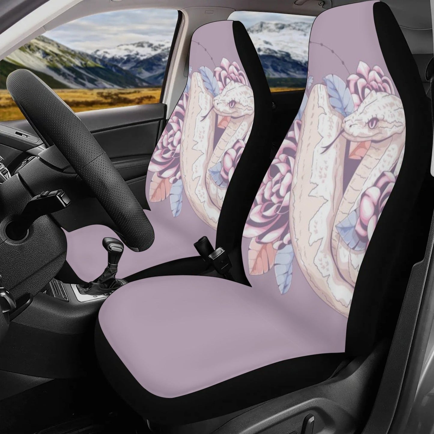 Car Seat Cover Set - sense forest