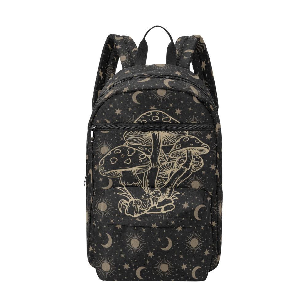 Mystical Celestial witchy mushroom backpack Travel Backpack(Large Capacity)