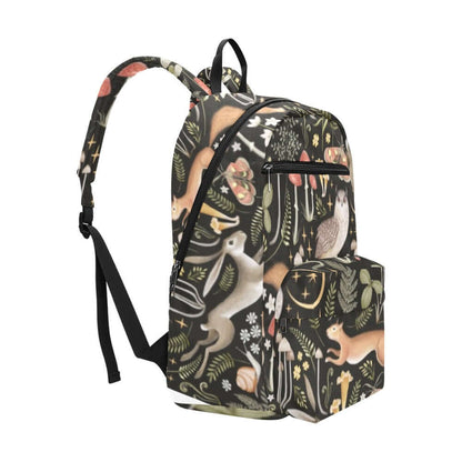 Cottagecore witchy Forest Animals Travel Backpack(Large Capacity) - sense forest