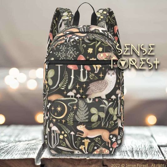 Cottagecore witchy Forest Animals Travel Backpack(Large Capacity) - sense forest