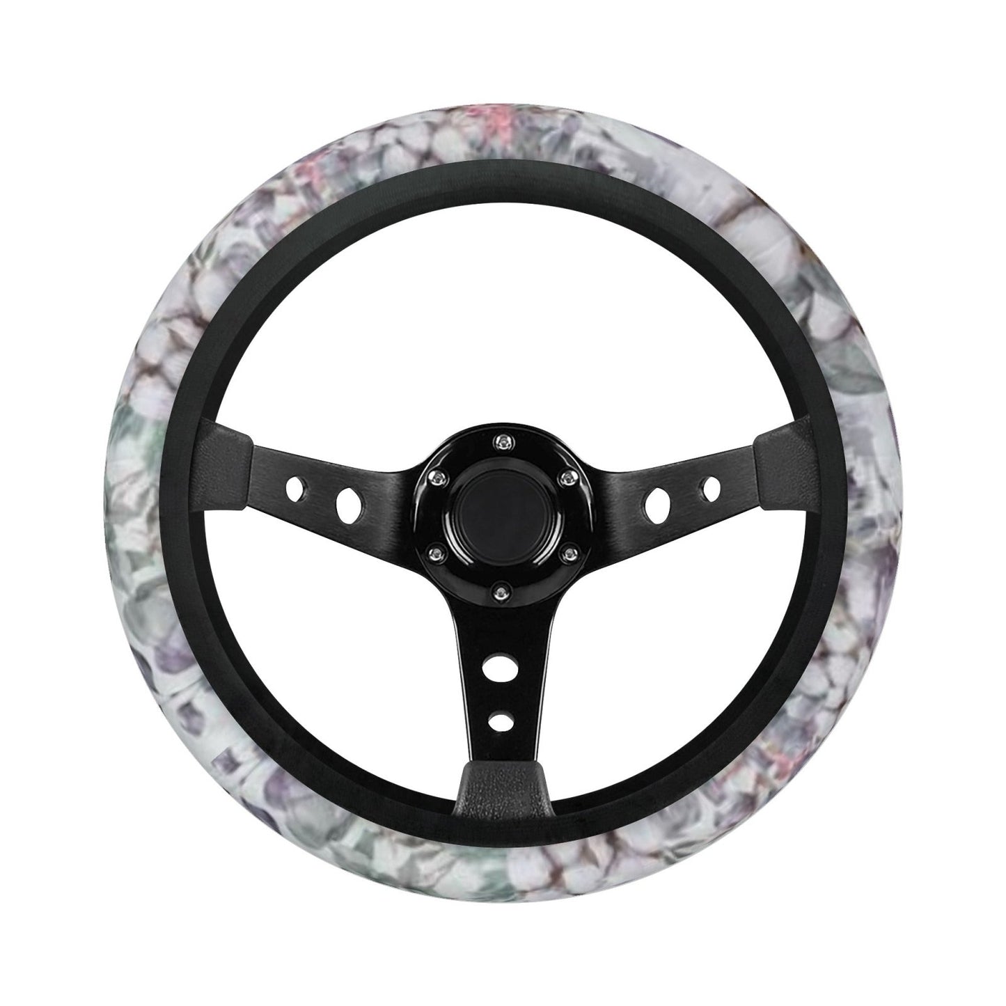 Cotton Floral Car Steering Wheel Covers - sense forest