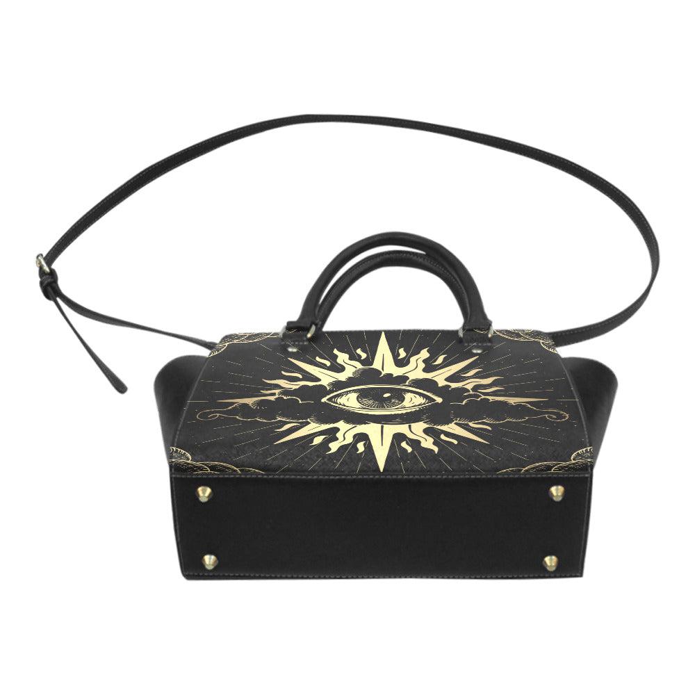Cloud Eye Witch premium Classic Trapeze handbag with strap