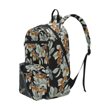 Crow in berry bush witchy Raven backpack Travel Backpack(Large Capacity)