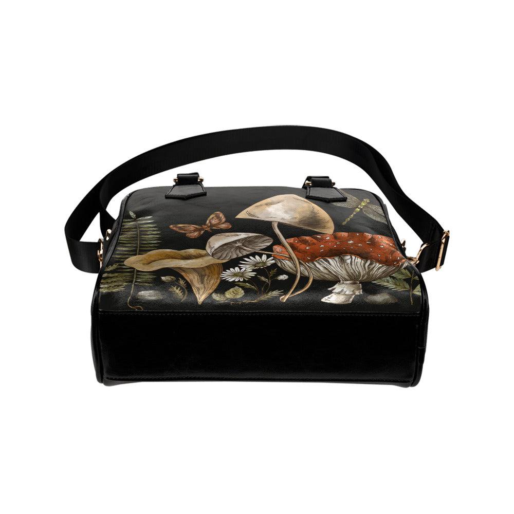 Forest witch  c0ttagecore Mushroom bowler Shoulder Handbag