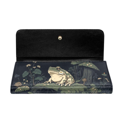 Goblinecore Frog Mushroom forest Trifold Wallet | Sense Forest