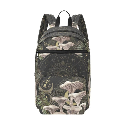 Oyster mushroom Zodiac witchy back to school / Travel Backpack(Large Capacity)