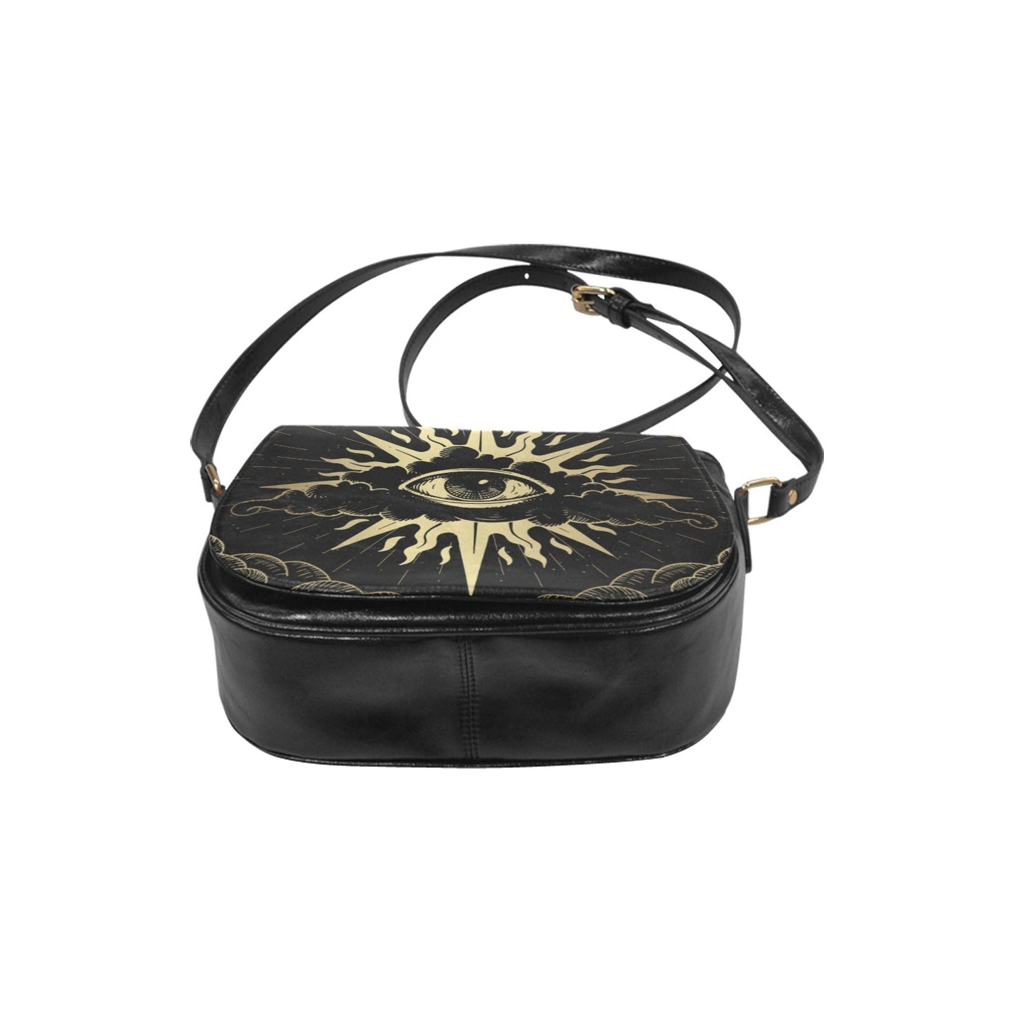 Eye providence Vegan leather Classic witch Saddle Bag | Sense Forest - sense forest