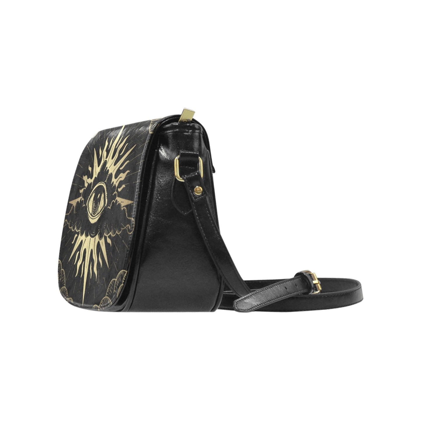 Eye providence Vegan leather Classic witch Saddle Bag | Sense Forest - sense forest