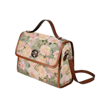 Nanny Rose Fairy Cottagecore retro Waterproof Canvas Satchel Bag