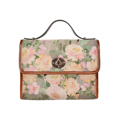 Nanny Rose Fairy Cottagecore retro Waterproof Canvas Satchel Bag