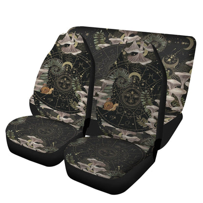 Forest Oyster Mushroom Zodiac Witchy Car Seat Cover | Sense Forest - sense forest