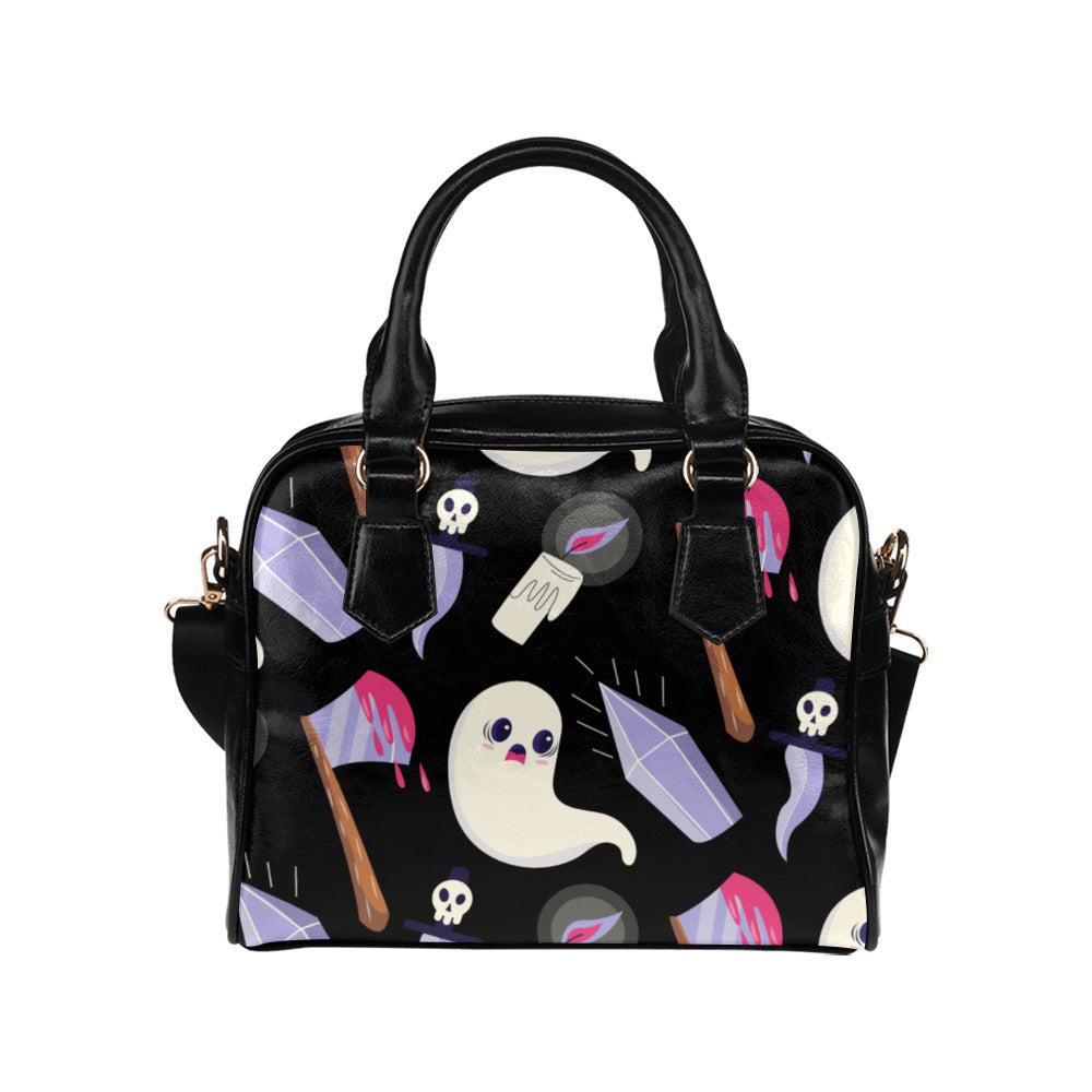 kawaii ghost axes bowling bag Shoulder Handbag | Sense Forest - sense forest