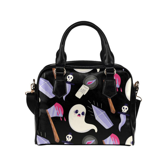 kawaii ghost axes bowling bag Shoulder Handbag | Sense Forest - sense forest