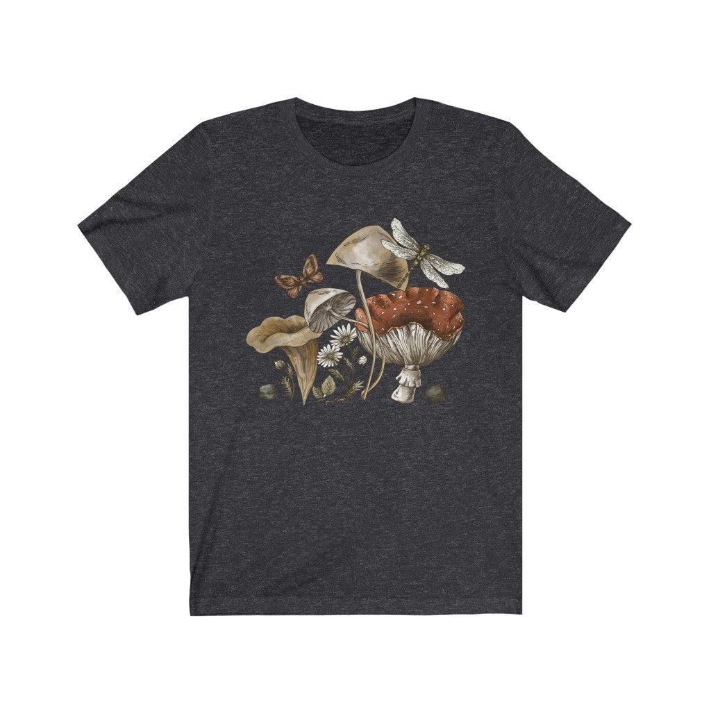 Magic Mushroom Forest Witch Tee - sense forest