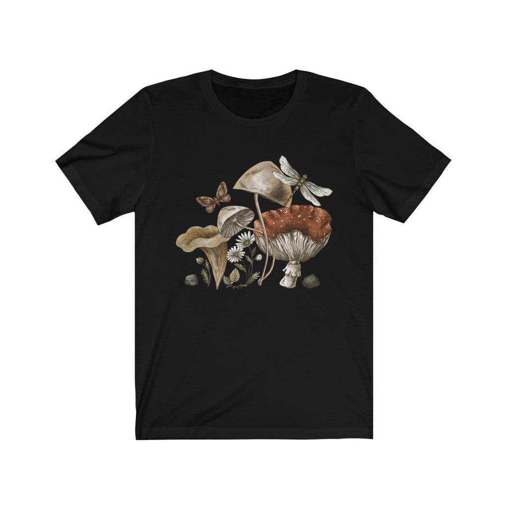 Magic Mushroom Forest Witch Tee - sense forest