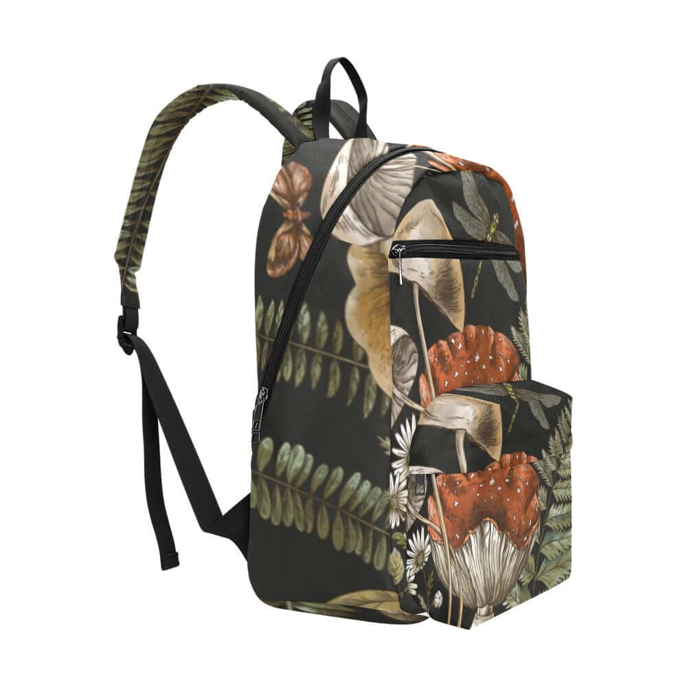 Magic Mushroom Witchy Forest Back to school Travel Backpack(Large Capacity) - sense forest
