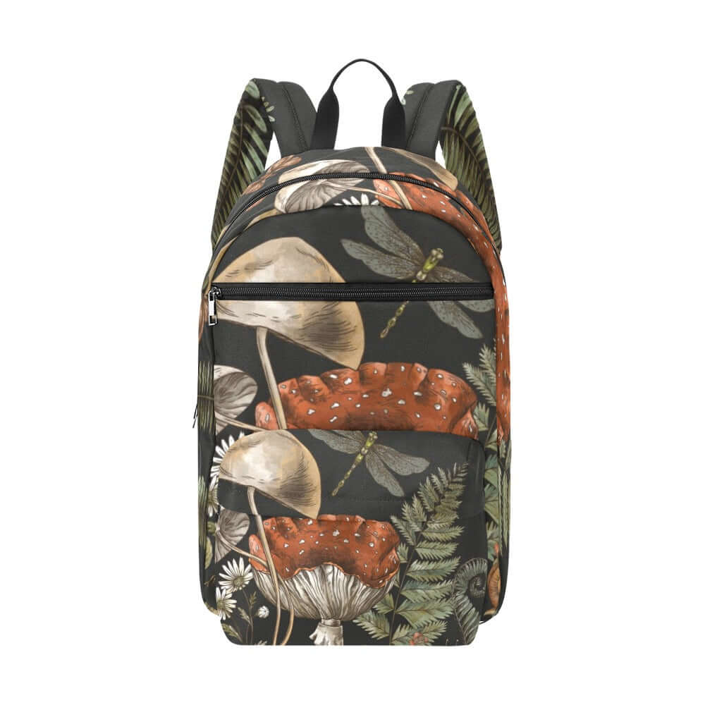 Magic Mushroom Witchy Forest Back to school Travel Backpack(Large Capacity) - sense forest