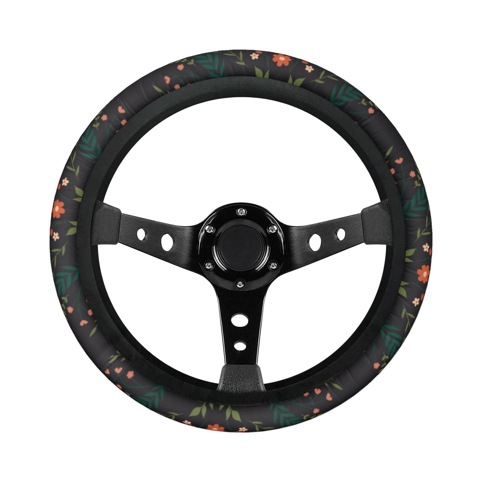 Mini Floral Car Steering Wheel Cover - sense forest