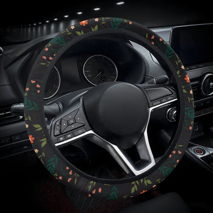 Mini Floral Car Steering Wheel Cover - sense forest