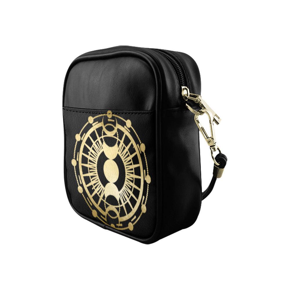 Moon phase mini sling witch Bag - sense forest