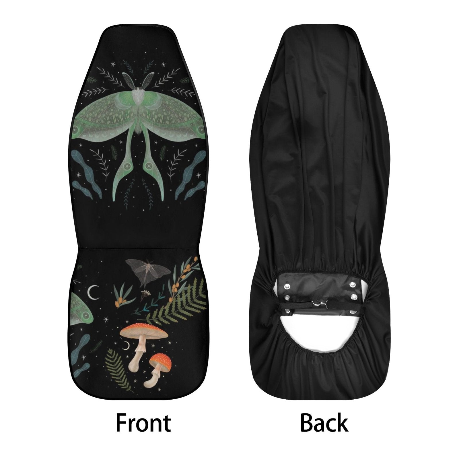 Moth Forest Car Seat Cover Set - sense forest